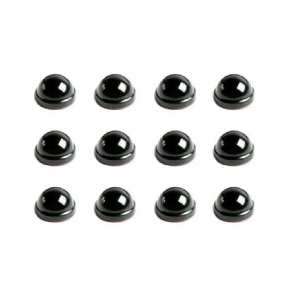 

12 шт. винтовая Защитная крышка ABS Black Decor для Jeep Wrangler JK 07-17