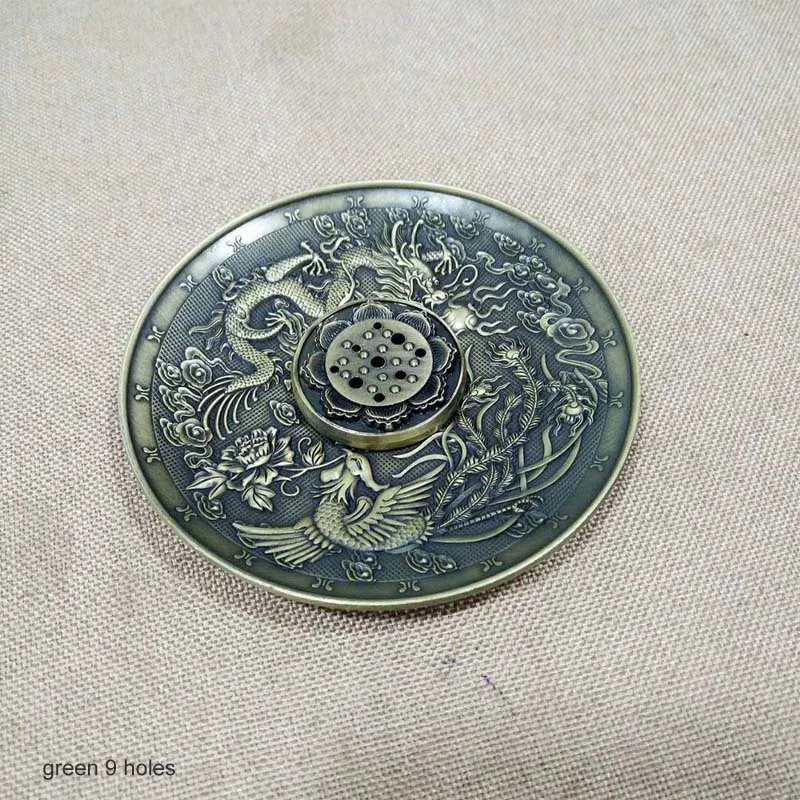 Домашний декор из красной бронзы Lotus 12 китайские палочки для благовоний 9