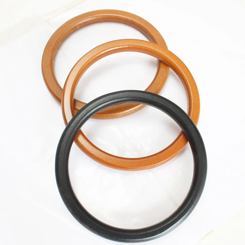 

Round Handcrafted Wooden Handle Bag Handle Bag Accessory Wooden Root Handle Wooden Circle Handle Environmental