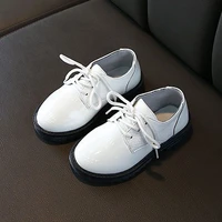 kids boys shoes childrens dress up formal patent faux leather loafers boy flats sneakers new girl wedding shoes chausure enfants