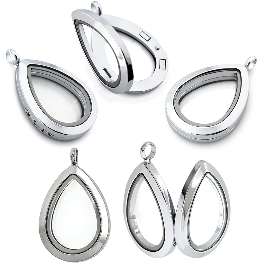 Плавающий медальон кулон ожерелье для женщин ювелирные изделия делая 1 шт. крест