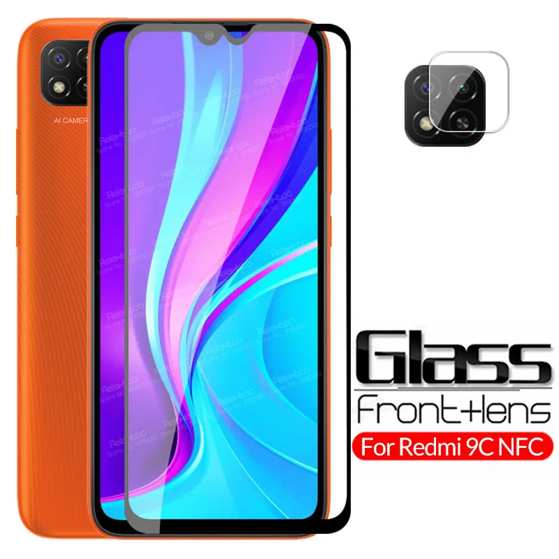 Закаленное стекло для объектива камеры Xiaomi Redmi 9C NFC на Xiomi Redmy Redme 9 C Redmi9C Защитная