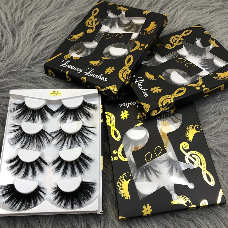 25 мм 3d Искусственные норковые накладные ресницы длинные смешные
