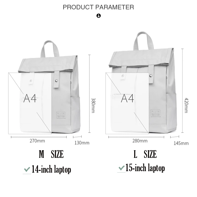 gray college laptop backpack women waterproof large knapsack men unisex computer bag boy school backpack for girl free global shipping