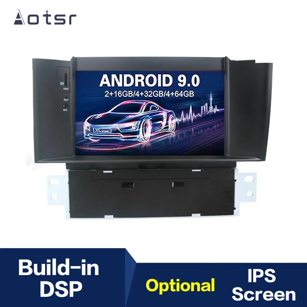 Магнитола для Citroen C4 C4L DS4 9 0 2011 Android 2016 4 Гб ОЗУ DVD мультимедийный плеер GPS навигация