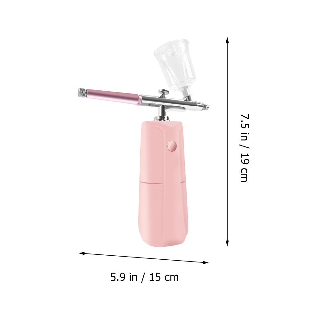 安い 1セット顔噴霧器、電気顔ミスト噴霧器ハンドヘルド水補充噴霧器コンパクトエッセンス水噴霧器