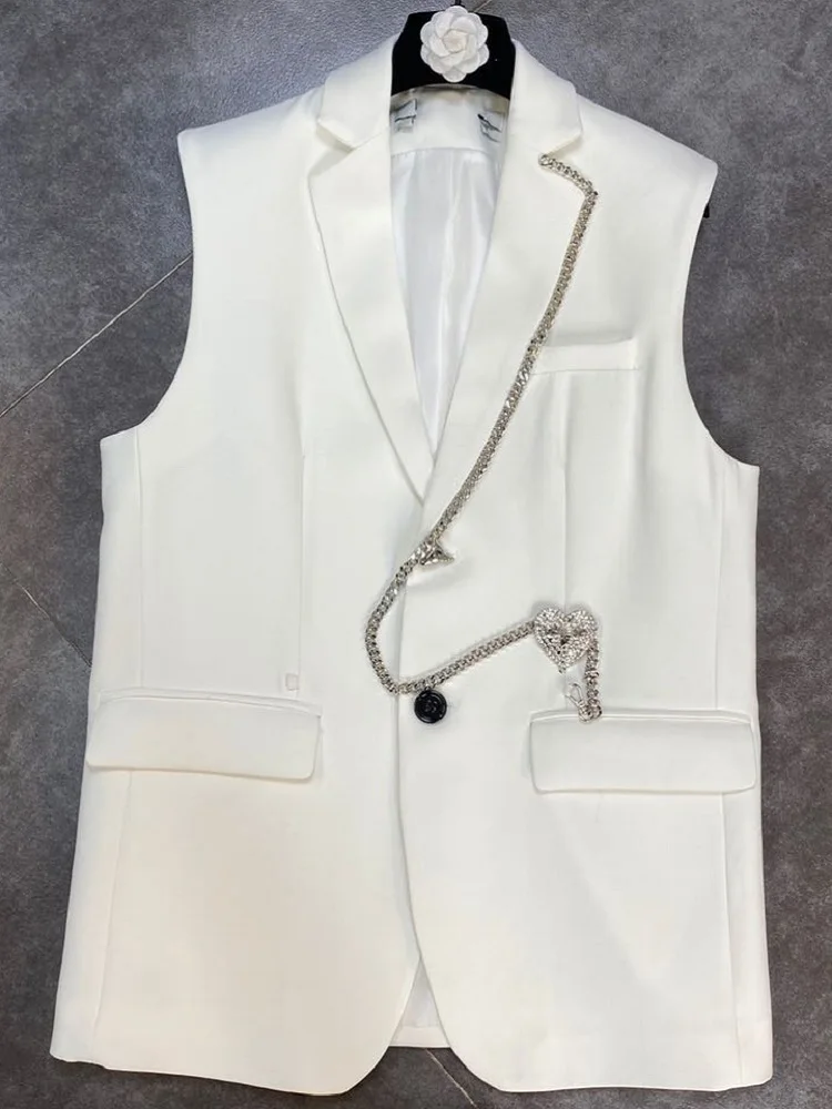 

Summer satin diamond beaded loose ladies vest jacket 2021New women's fashion high-quality all-match blouse jacket jacket bra XL