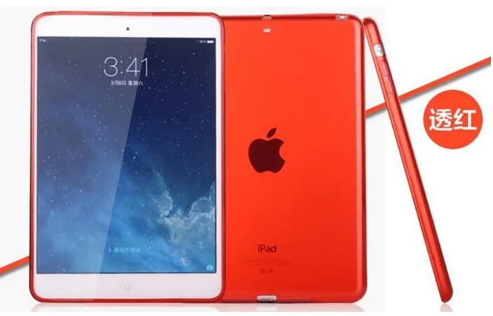 Прозрачный чехол для планшета из ТПУ iPad Mini 4 роскошный мягкий прозрачный гелевый