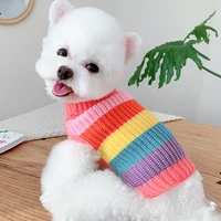 winter dog sweaters for small dogs pet clothes dog warm sweater knit apparel dachshund chihuahua schnauzer bichon pet outfit