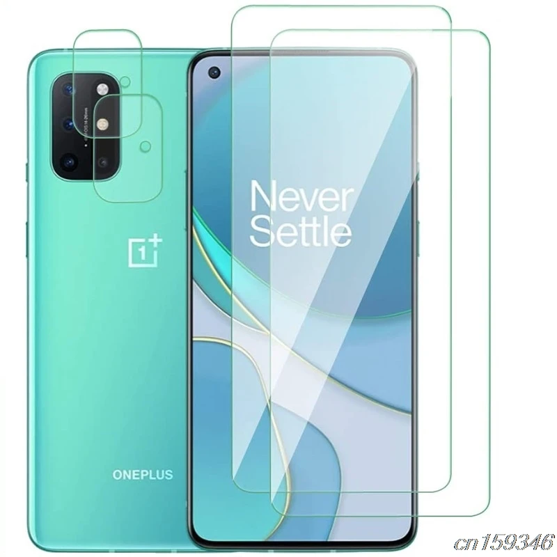 Tempered Glass For OnePlus 8T Screen Protector Camera Lens Film One Plus 6.55 inch | Мобильные телефоны и аксессуары