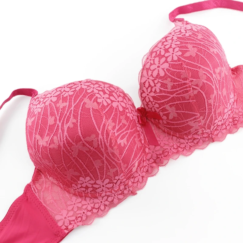 Beauwear сексуальный цветочный кружевной бюстгальтер без подкладки C D DD пенная чашка