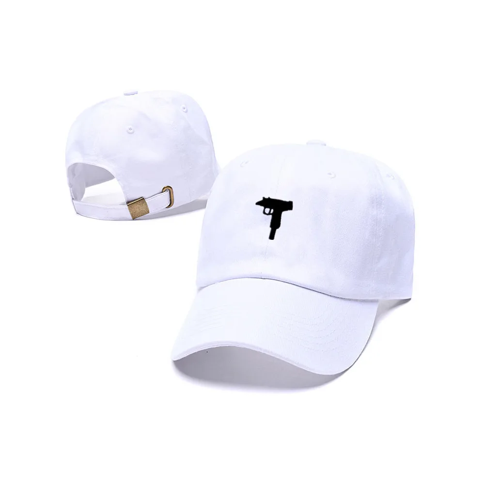 Пистолет УЗИ бейсболка США Мода 2020 Snapback хип хоп кепка мужская изогнутый козырек 6