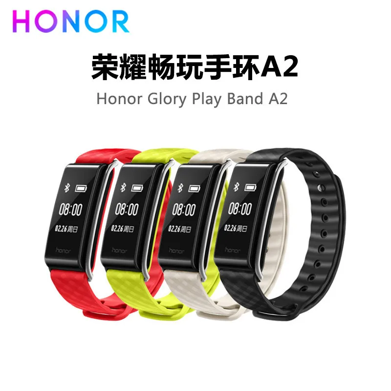 Дешевые Huawei Honor Glory Play Band A2 умный спортивный браслет водонепроницаемые Bluetooth часы