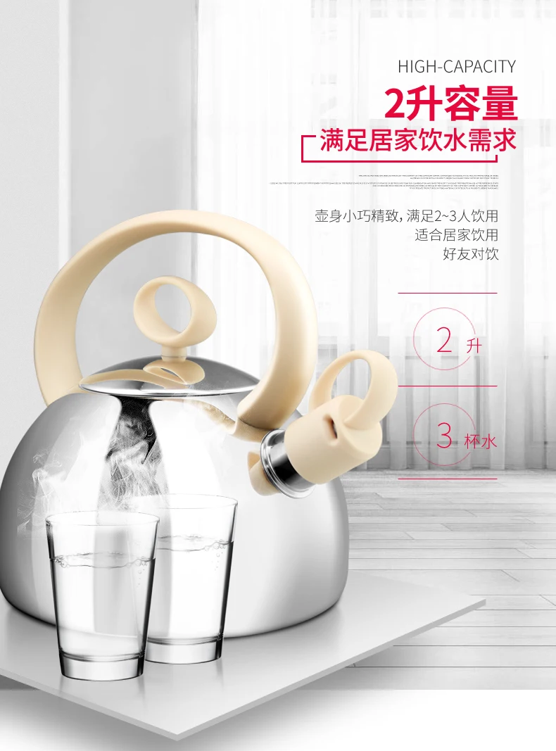 Чайник для газовой плиты со свистком газовая индукционная плита универсальный