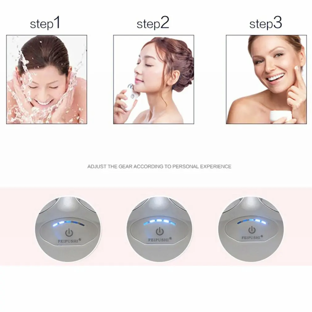 

EMS Micro-current Wrinkle-removing And Firming Cleaner Household Facial Cleansing Multifunctional Beauty Instrument