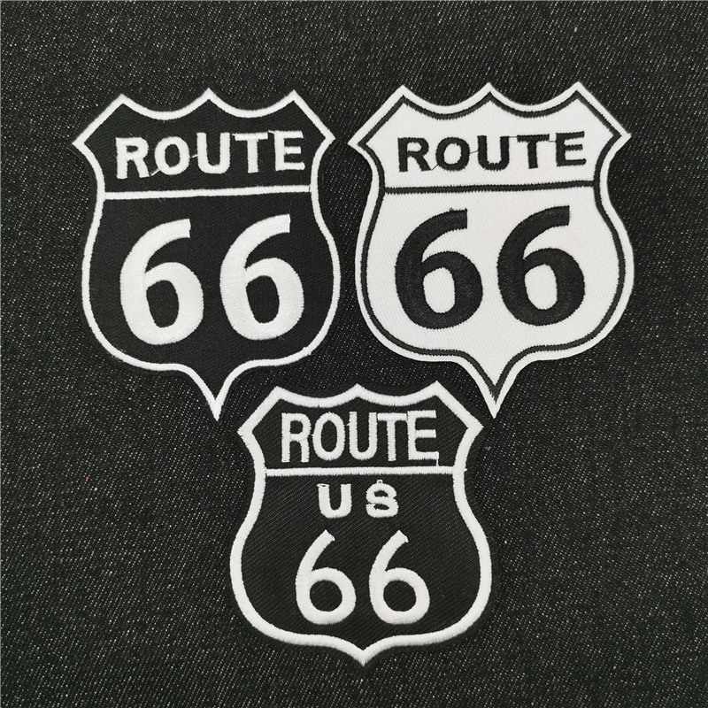 

66 Black and White Denim jacket Badge Embroidery Patches for Clothing Alphabet Sticker Iron on Transfer Stripes Letters Applique