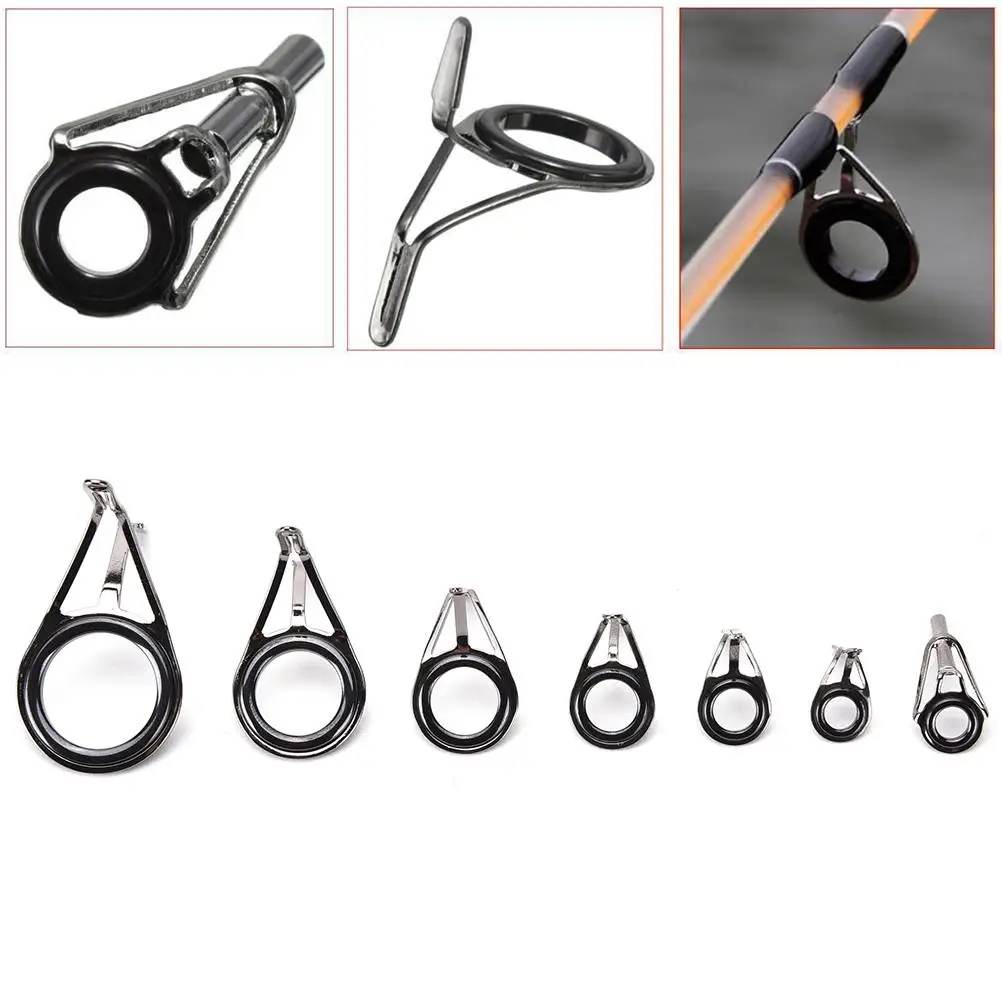 7 шт. набор для ремонта рыболовной удочки размеров |