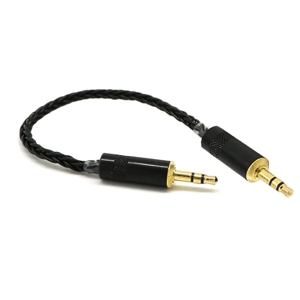 Ручной работы сбалансированный 2 5 мм/4 4 мм до 3 Adpter 8 Core аудио кабель серебро