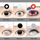 Косплей Хэллоуин глубокий глаз цветные контактные линзы красота зрачок мягкие контактные линзы