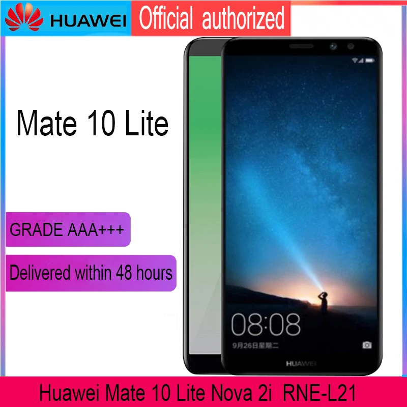 5,9 ''дисплей с рамкой Замена для huawei mate 10 Lite lcd кодирующий преобразователь сенсорного экрана в сборе Nova 2i RNE-L21