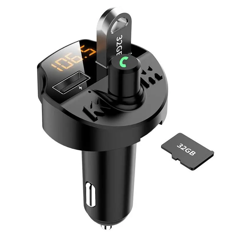 FM трансмиттер автомобильный с Bluetooth и двумя USB портами|FM-трансмиттеры| |