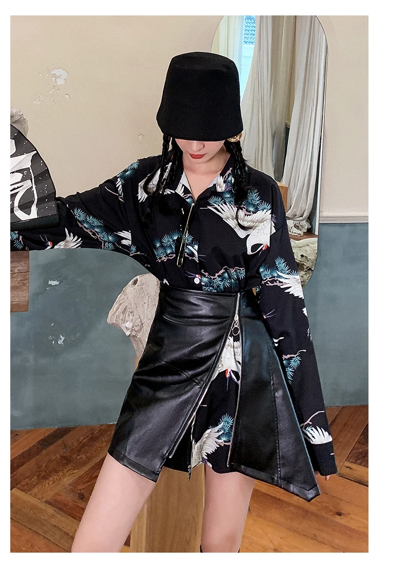 

Vintage shirt women's niche design sense Chinese style winter dress autumn winter bottom shirt Chinese modified cheongsam top
