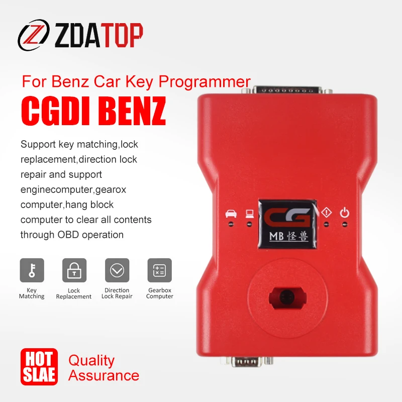 CGDI Prog MB ForBenz Автомобильный ключ программатор потеря интеллектуальный подходящий