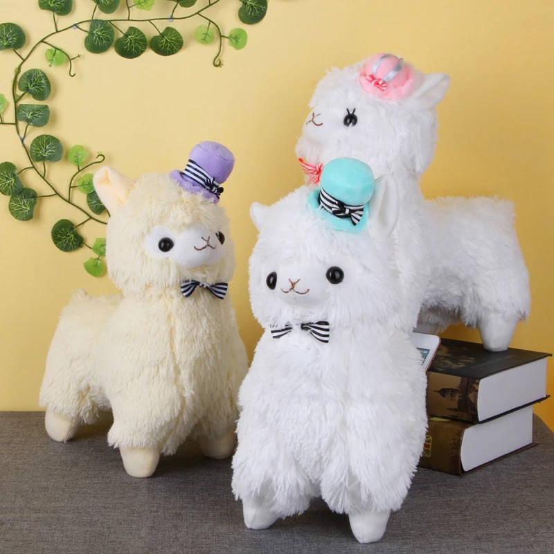 

Topper Alpaca Hat Lovely Plush Toy Sheep Children Birthday Gift C5AF