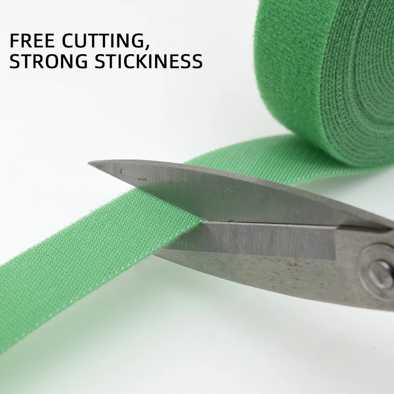 5 м/рулон 15/20 мм ремешок клейкая крепежная лента Кабельные стяжки многоразовые