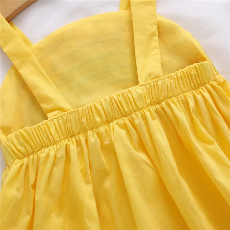 2020 New Children's Clothing Baby Girl Dress Cute Cotton Kids Summer Camisole for Sun Print Princess Dresses 1-5T | Детская одежда