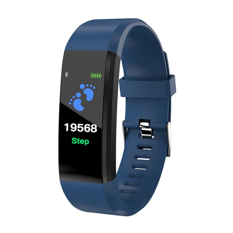 115plus смарт Браслет фитнес трекер счетчик шагов Smartband анти потеря напоминание о