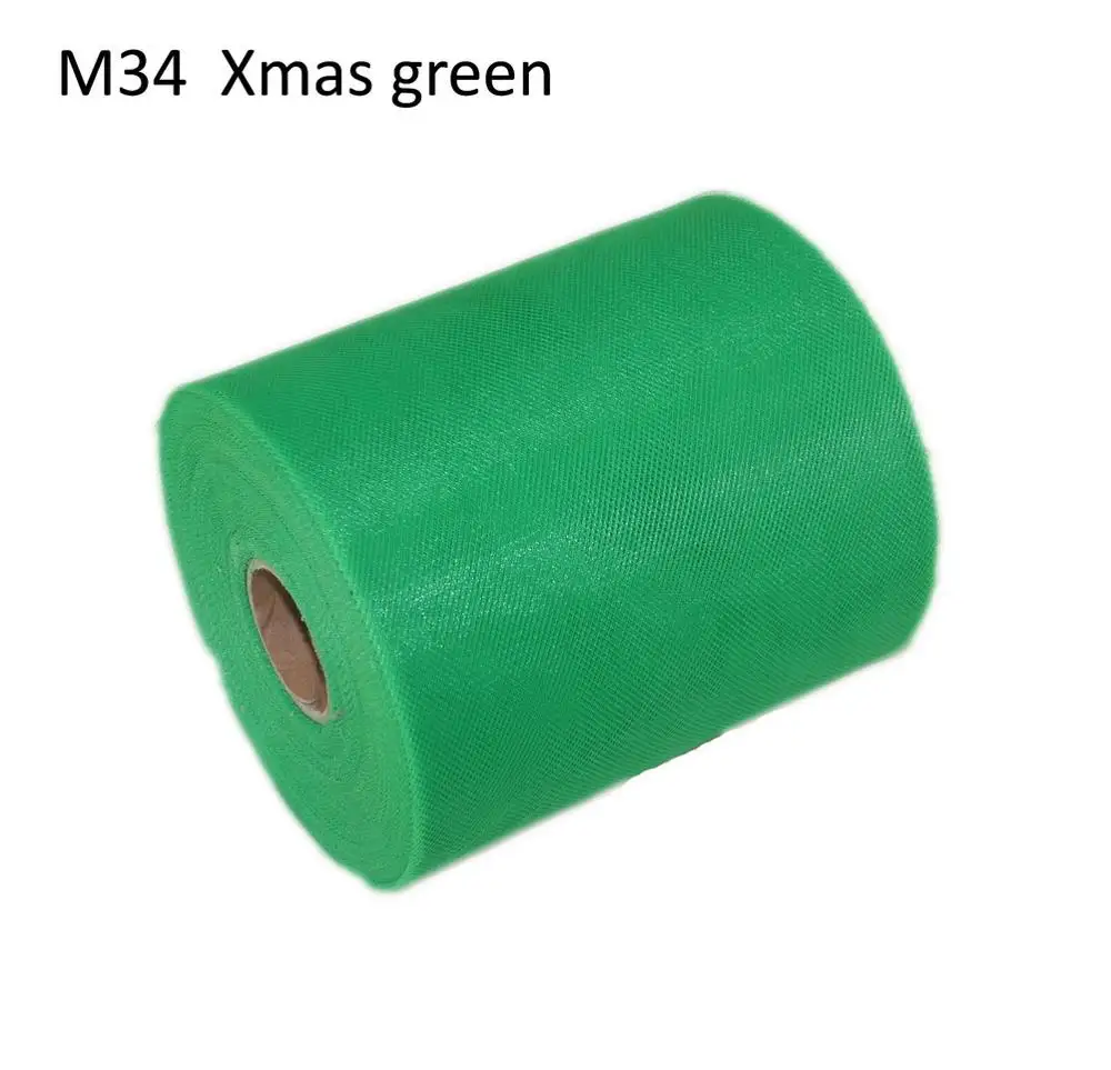 m34 xmas green 10 м/лот, 160 см, середина, Жесткая сетка, тюль, ткань, платье-пачка, вечерние, свадебные украшения, 10 м/лот, можно смешивать цвета - Цвет: m34 xmas green