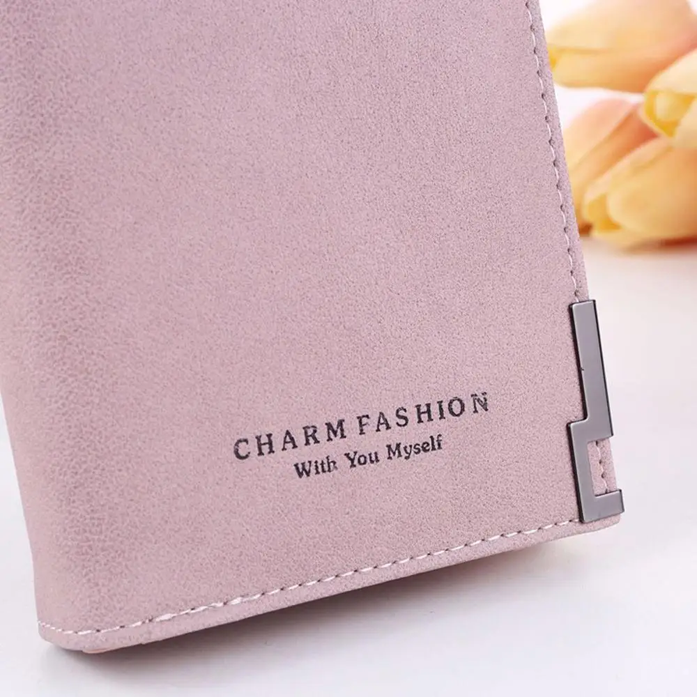 Женские кошельки дамские сумочки Длинный кошелек с ремешком на запястье для