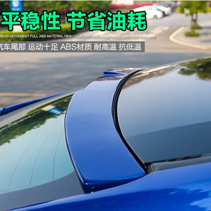 

Спойлер на крышу для Honda Civic, спойлер из АБС-материала для заднего крыла автомобиля, задний спойлер праймера цвета для Honda Civic, спойлер на крыш...