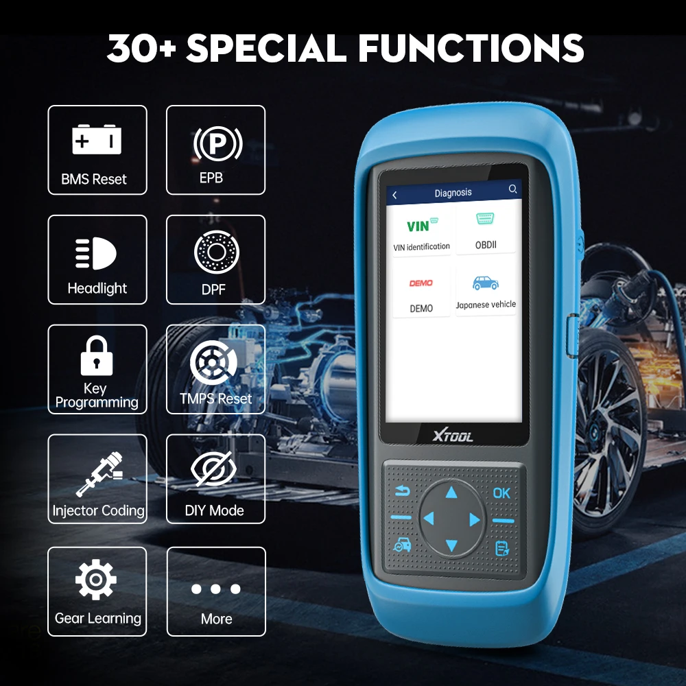 XTOOL PS701Pro Professional Diagnostic Tool for Japanese car with Active test Isuzu Toyota/Kia online update Bluetooth |