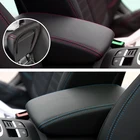 Защитная накладка на подлокотник автомобильной консоли из микрофибры для Audi A3 2017 2018