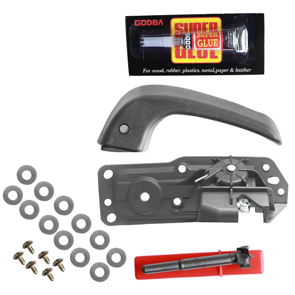 

Комплект для ремонта дверных ручек внутри LH, подходит для 2007-2014 Chevrolet Silverado GMC Sierra 20833606 20833602, высокое качество