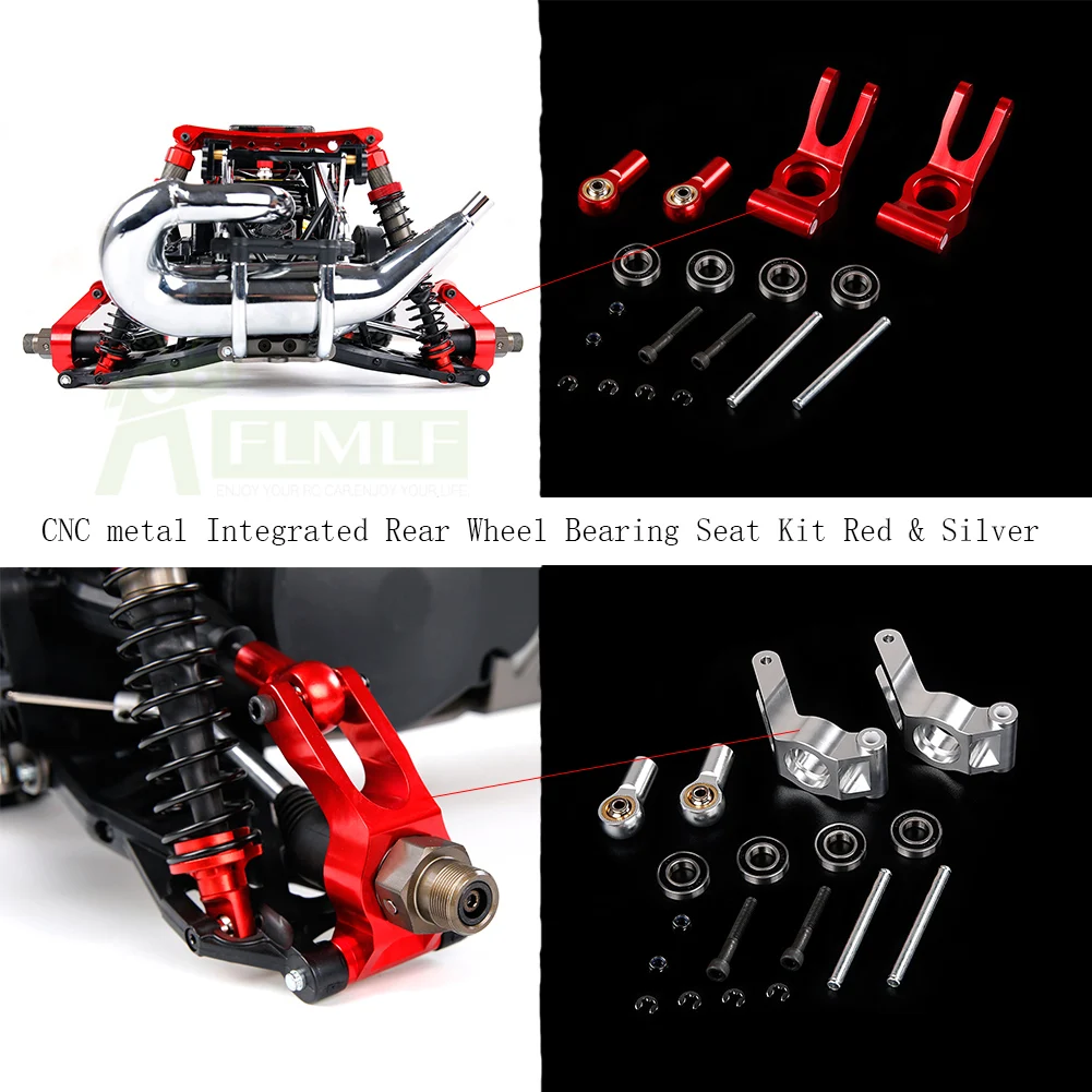 Цельнокроеный комплект подшипников заднего колеса с ЧПУ из сплава подходит для