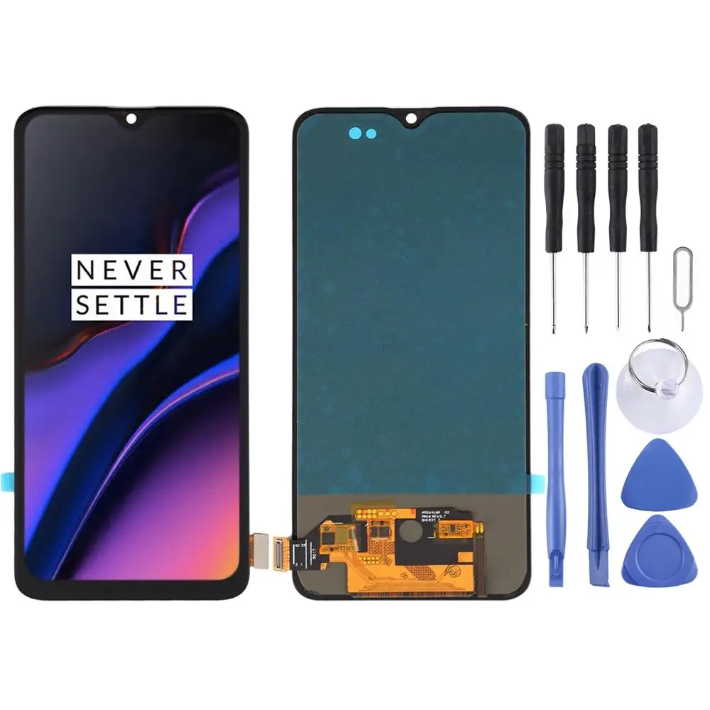 6 41 дюймовый ЖК дисплей для Oneplus 6T A6010 A6013 кодирующий преобразователь сенсорного