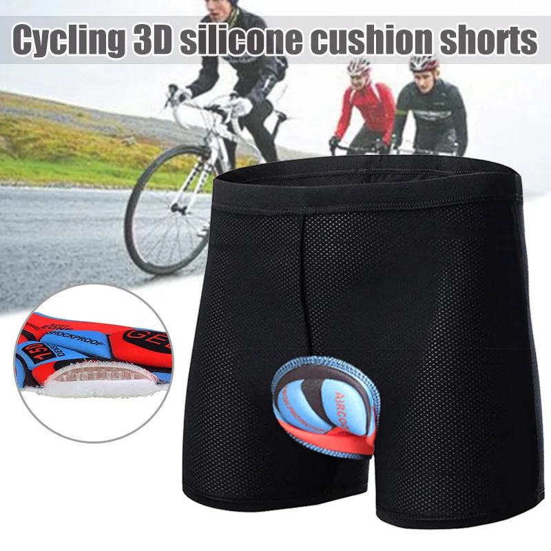 

Men's 3D Padded Bike Bicycle MTB Cycling Underwear Shorts Shockproof Cycling Underpan BHD2