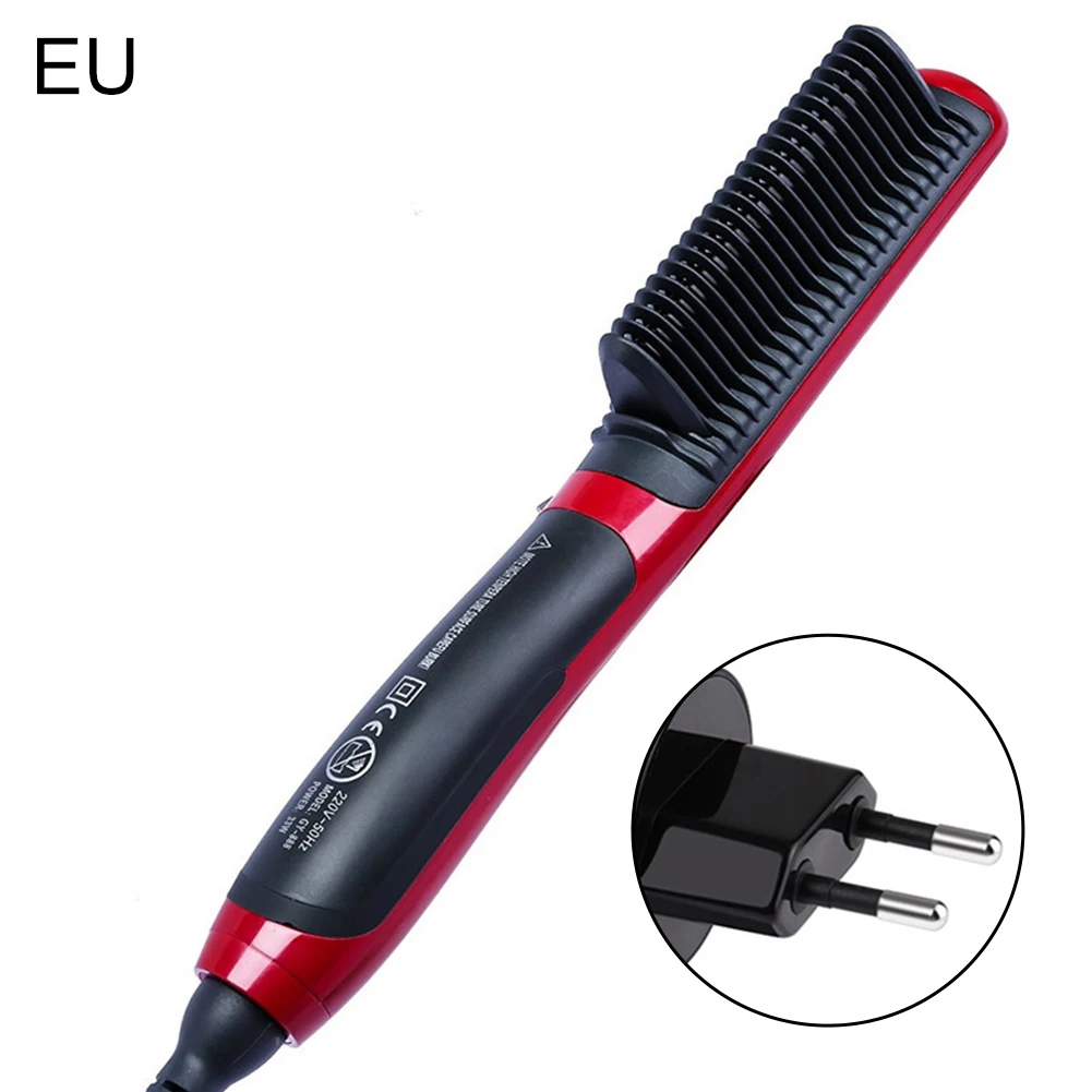 Электрический Выпрямитель для волос керамическая расческа щетка укладки |