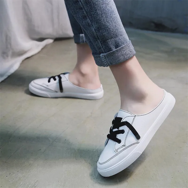 Женская обувь Baotou тонкие шлепанцы без пятки на толстой подошве 2019|Тапочки| |