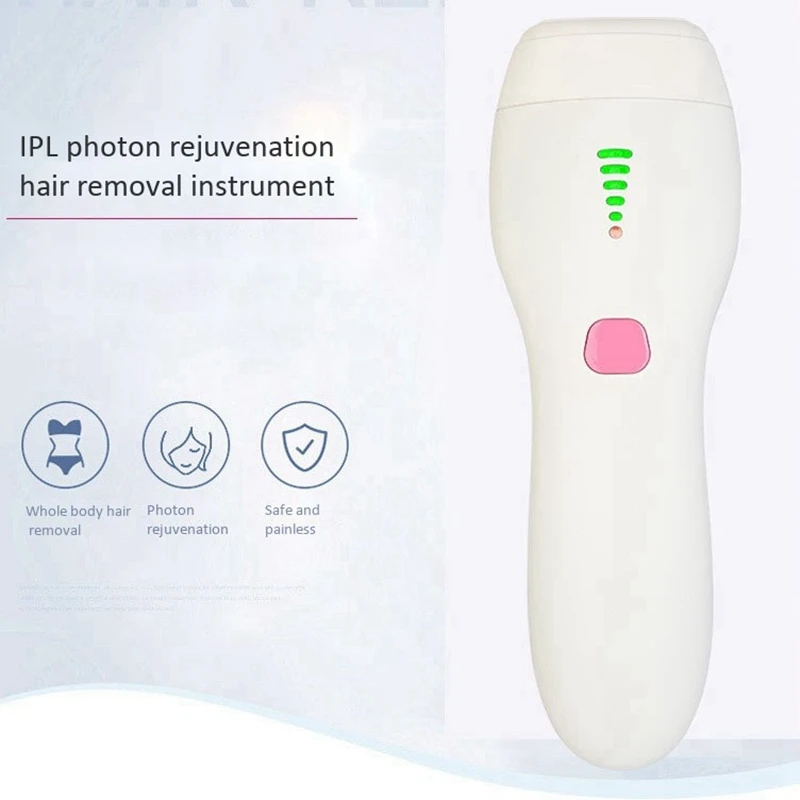 

IPL Hair Removal for Women and Men Permanent Painless Hair Removal System 400,000 Flashes Hair Remover Treatment EU Plug