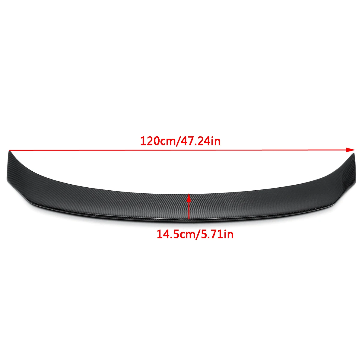 1x спойлер для багажника из настоящего углеродного волокна Lexus IS200t IS250 IS350 2014 2018