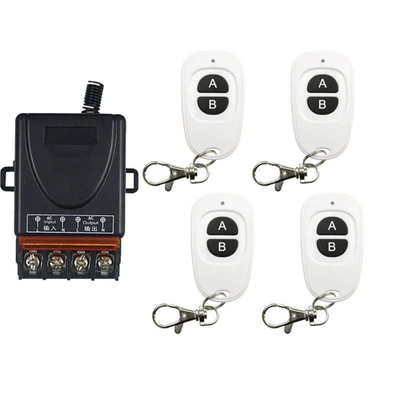 Беспроводной РЧ-светильник с дистанционным управлением 30А реле выход радио DC12V 24