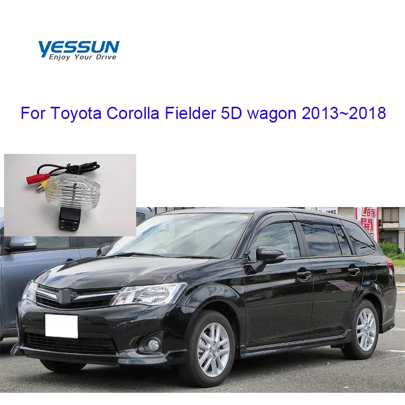 Автомобильная камера заднего вида для Toyota Corolla Fielder 5D wagon 2013 2014 2015 2016 2017 2018 HD CCD