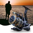 Профессиональная Рыболовная катушка HE 500-7000 Drag 10kg EVA Ball Grip Spool спиннинговая катушка для удочки Saltwater для ловли карпа Pesca Daiwas