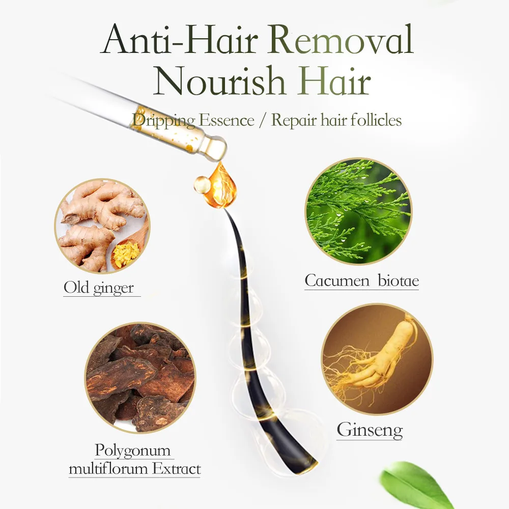 Эфирное масло для роста волос против выпадения мужчин t Масло жидкое спрей питает