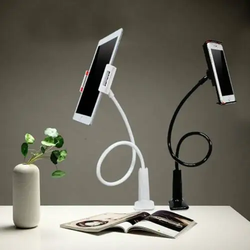 

2021 New Universal 360 Flexible Rotation Flexible Pipe Bracket Phone Tablet Holder Lazy Bedside Desktop Car Mount for smartphone