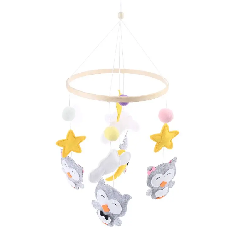 

Crib Mobile Rattle Toy Baby Wind Chime Pendant Bed Bell Hanging Ornament